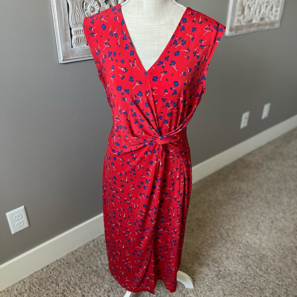 Banana Republic faux wrap dress-New